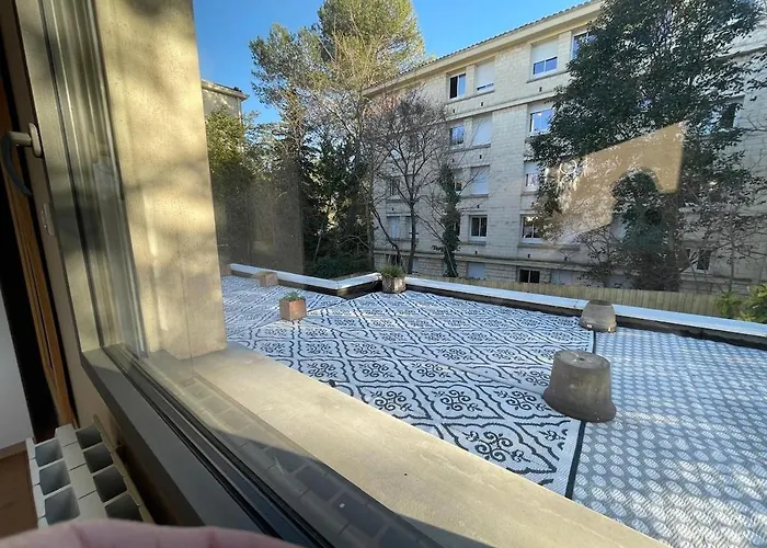 Glass And Wood Designer With Garden In Centertown *